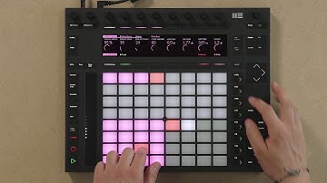 Learn Push 2: Playing drums