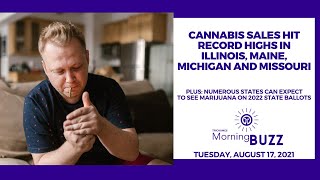Cannabis sales hit record highs in Illinois, Maine, Michigan and Missouri