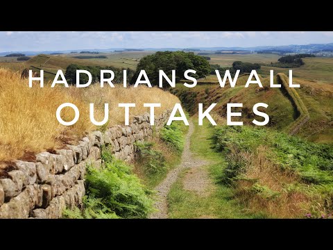 Walking Hadrian’s Wall #outtakes #bloopers #hadrianswall