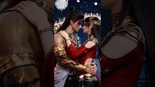 异域石昊&彩鳞 (粉丝投稿 fan submission) #shorts #donghua #chineseanime #fyp #ai  #anime #国漫 #btth #完美世界 #