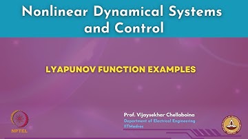 Lyapunov Function Examples