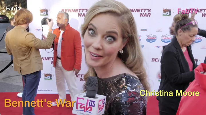 Christina Moore attends  "Bennett's War"  Los Ange...
