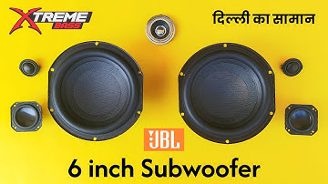 Original JBL 6.5 inch Subwoofer | Bass Beast SOUND CHECK FULL Xtreme Level Ultra Deep Bass Test !!