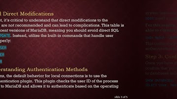 Resetting root Password for MariaDB on Debian