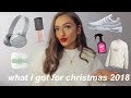 WHAT I GOT FOR CHRISTMAS 2018 | AMY MENZIES