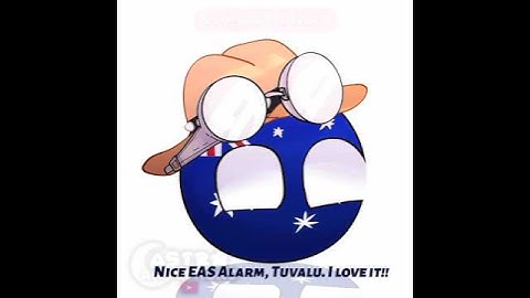 Tuvalu (fake) EAS Alarm [Countryballs] // #countryballs #animation #easalarm #tuvalu #australia #fyp