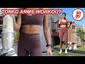 Toned Arms Workout + How I Plan My Workouts | KRISMAS DAY 3