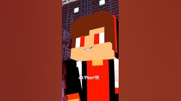 Dark JJ - MAIZEN Minecraft Animation #shorts