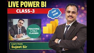 LIVE : Power BI Complete Course Day-3 | Live Class-2 | Learn Power BI Fast