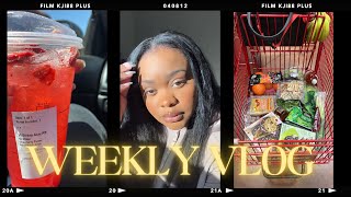 VLOG | CHIT CHAT GRWM, MEAL PREPPING, TRADER JOES RUN, RECOVERING FROM THE FLU, NEW HAIR FT. ULAHAIR