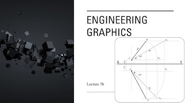 Projection of Lines| SOLVED QUESTION| Engineering Graphics - Lecture 07b