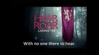 Video thumbnail of "The National - The Rains of Castamere (with lyrics)"