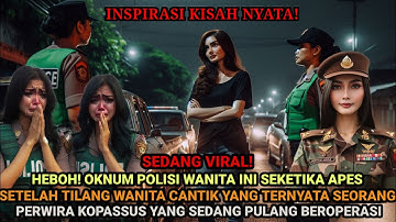 🚨 OKNUM POLISI WANITA INI APES! 🚨 SETELAH TILANG WANITA YANG TERNYATA SEORANG PERWIRA KOPASUS