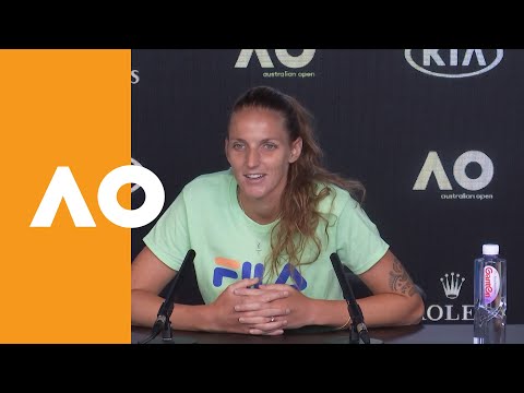 Karolina Pliskova press conference (1R) | Australian Open 2020 ...