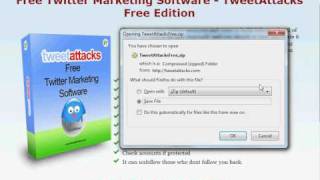 Free Twitter Auto Follow & Auto Unfollow Marketing Software screenshot 2