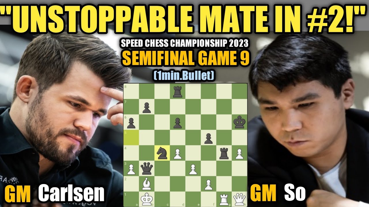 Speed Chess Championship: Magnus Carlsen Vs Wesley So 