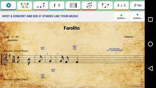 Video thumbnail of "Farolito de Agustín Lara- partitura"