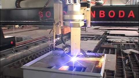 Unlimited Rotary Bevel Plasma Cutting Video