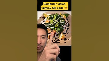 Computer vision yummy QR code 😋