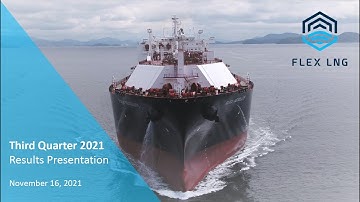 Flex LNG Q3-2021 Results Presentation - Webcast
