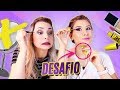 MAQUIAGEM SEM ESPELHO 😱😂 - COM NIINA SECRETS