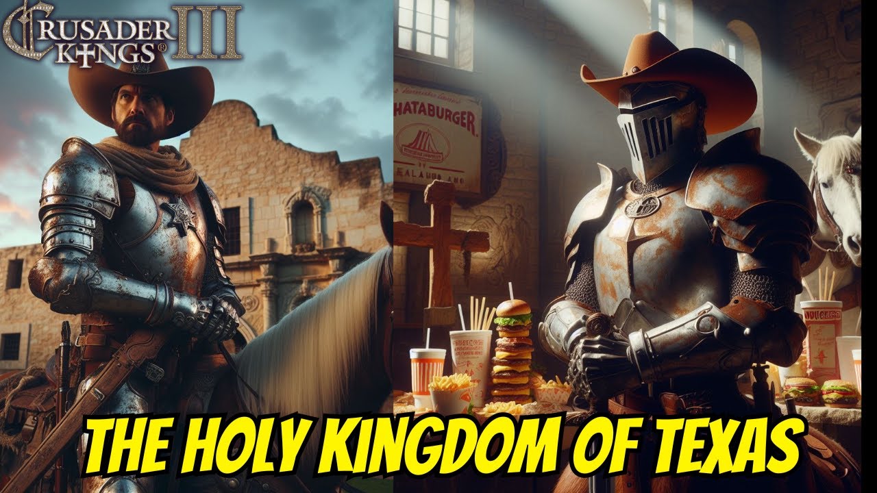 Creating a Cowboy Kingdom CK3 AFTE (Cowboy Knights 2) YouTube