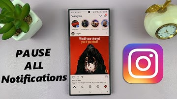 How To Pause All Notifications On Instagram