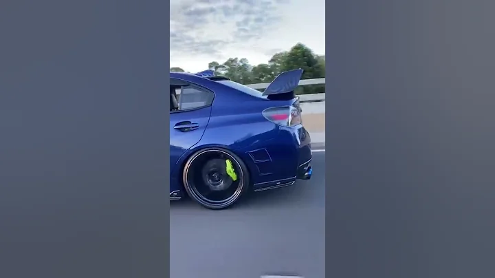 2020 Subaru WRX STI rolling video