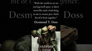 Hacksaw Ridge Movie 2016|Best Quotes|#shorts #hacksawridge #andrewgarfield #quotes