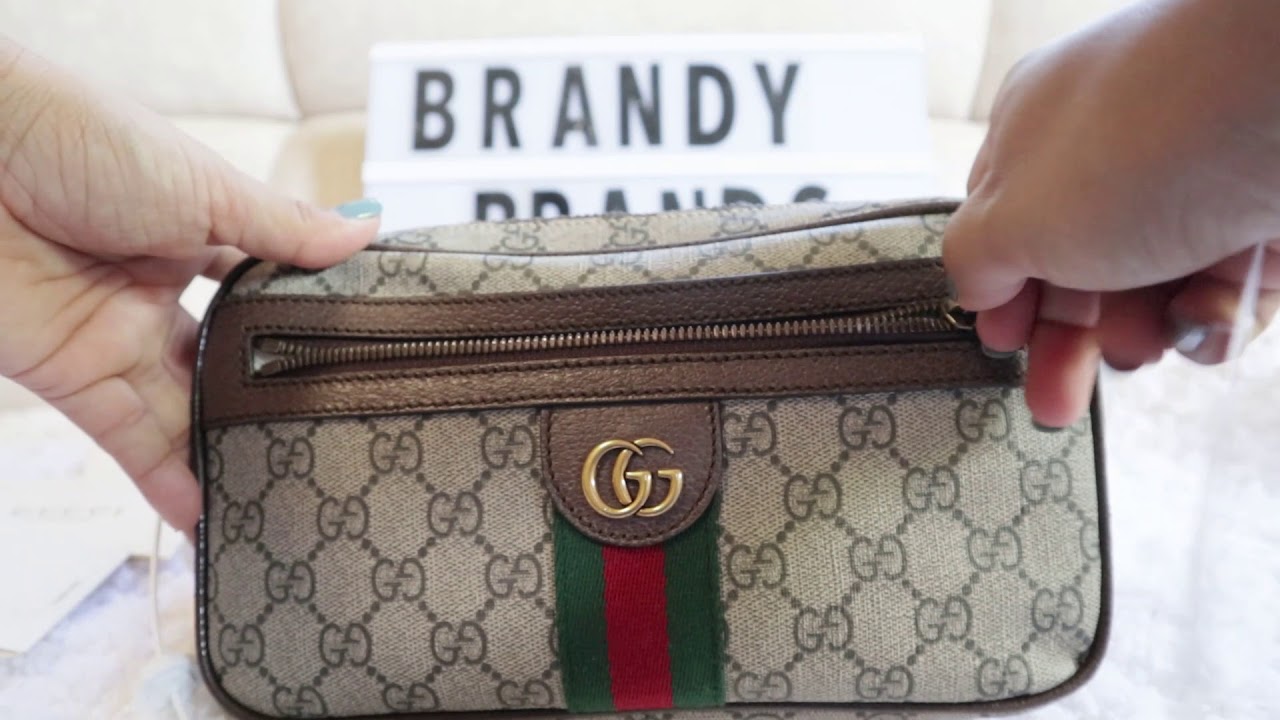 GUCCI OPHIDIA SUPREME BELT BAG | ACTUAL ITEM REVIEW - YouTube