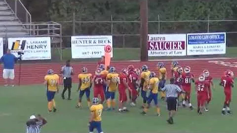 Ben West 2019 Linebacker  (8th Grade Highlights)