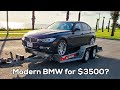I Bought An F30 BMW For $3500!  Yes Its Broken