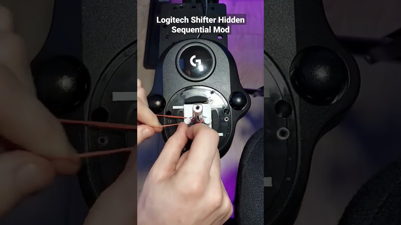 Sequential Shifter MOD Light logitech G27 / G29 / G920 PC 