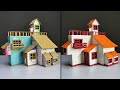 Cardboard House #10  DIY Mansion from Boxes | see and do