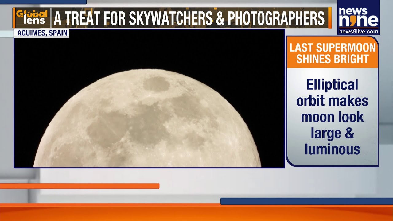 Last Supermoon of 2025 Dazzles Sky | Halo & Stunning Views Around the ...