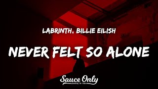 Labrinth, Billie Eilish - Never Felt So Alone (Lyrics)