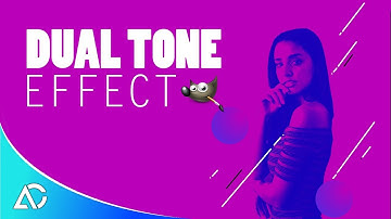 Gimp Tutorials : Dual Tone Effect
