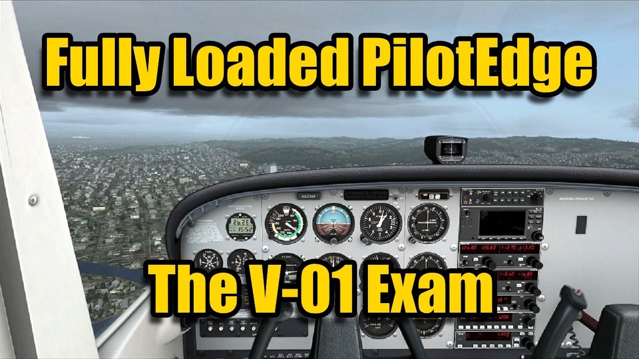 PATTERN WORK - SITTING THE V-01 EXAM IN FSX