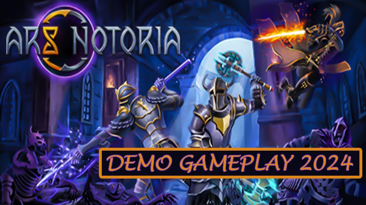⁣Ars Notoria - Demo Gameplay Video 2024 (PC) - RPG/Survival/Sandbox/Open World - First 17 Minutes