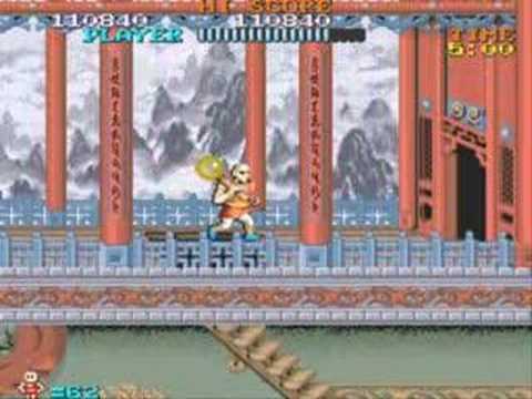 Tiger Road Arcade Gameplay And Ending