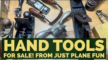 Just Plane Fun - Check out some interesting Hand Planes & New (to me) inventory!