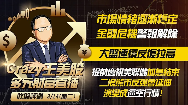 市场情绪逐渐稳定，金融危机警报解除，大盘连续反复拉高，提前庆祝美联储加息结束，二浪熊市反弹会延伸，演变成逼空行情！ - 天天要闻