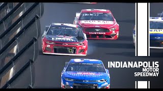 Trouble strikes Byron while leading at Indianapolis | NASCAR Cup Series