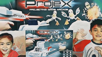 Kids Toy - Projex Projecting Game Arcade Unboxing Review Fun Game Play Video for Kids