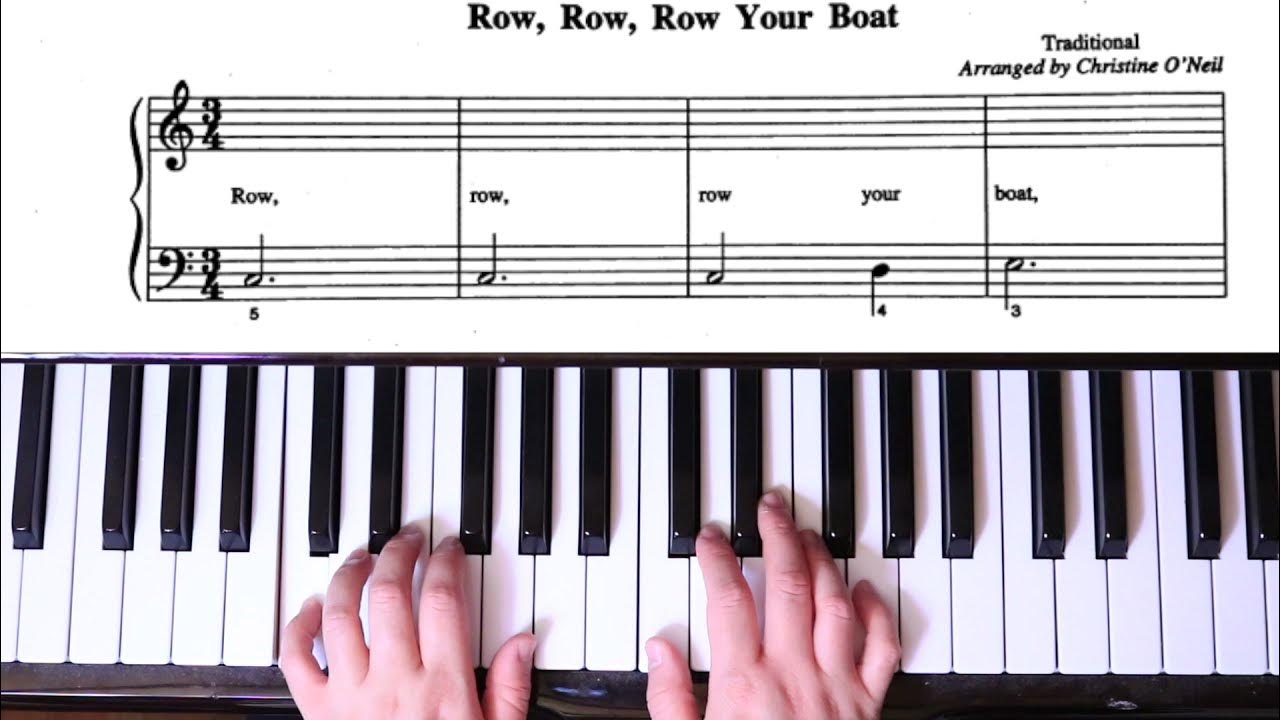 Row, Row, Row Your Boat I Song 16 I Michael Aaron Primer Performance