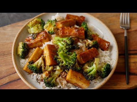 Křupavoučké tofu s