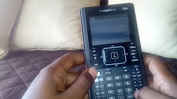 calculadora TI Nspire CX CAS como usarla parte 2 brillo de pantalla, segunda funcion teclas y touch