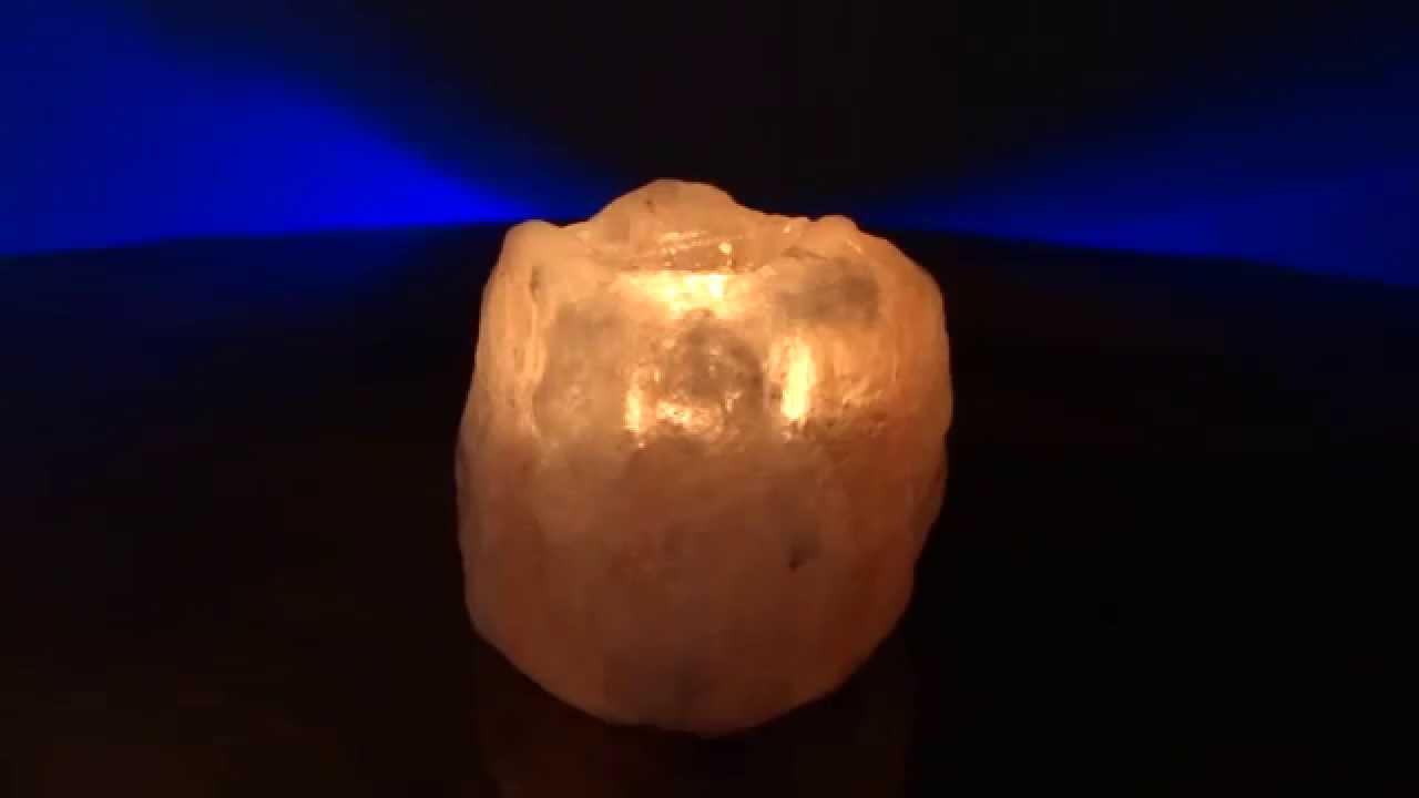 Himalayan Salt Lamp/Candle Light Review - YouTube