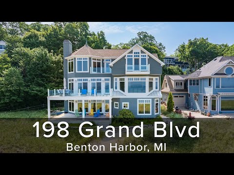 198 Grand Blvd, Benton Harbor, MI home video tour