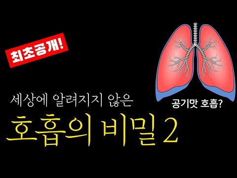 [최초공개] 세상에 알려지지 않은 호흡의 비밀2  &rsquo;공기맛 호흡&rsquo;이란 무엇인가?